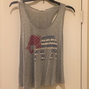 ♦️FIRM♦️Gray Elephant Tank